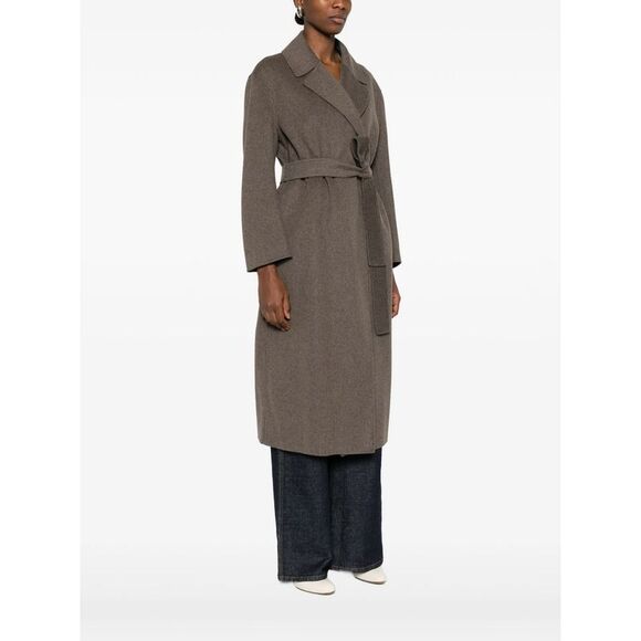 'S Max Mara Brown Coats - Double Breasted & Peacoats Women
